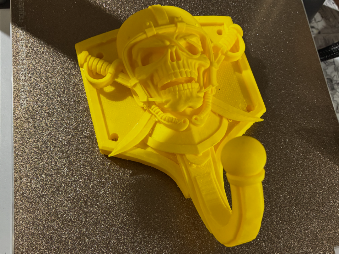 Las Vegas Raider Skull Wall Hook
