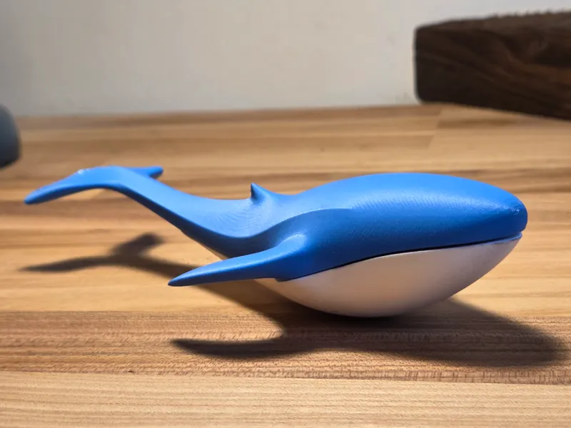 Blue Whale Desk Decor
