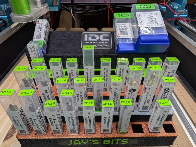 IDC Woodcraft Bit Organizer
