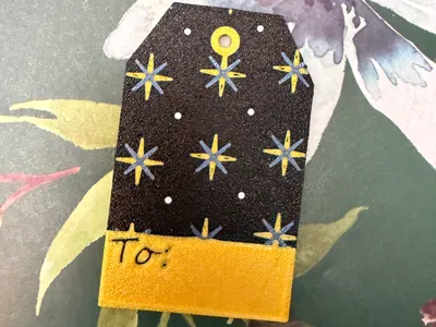 StarBurst Gift Tag