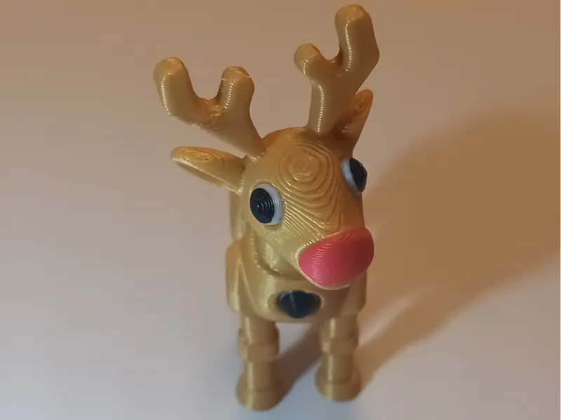 Build Your Rudolph Reindeer '' Christmas Fun '' 