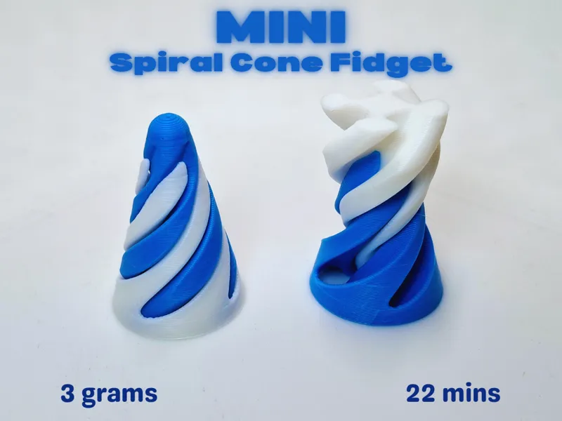 Mini Spiral Cone Fidget