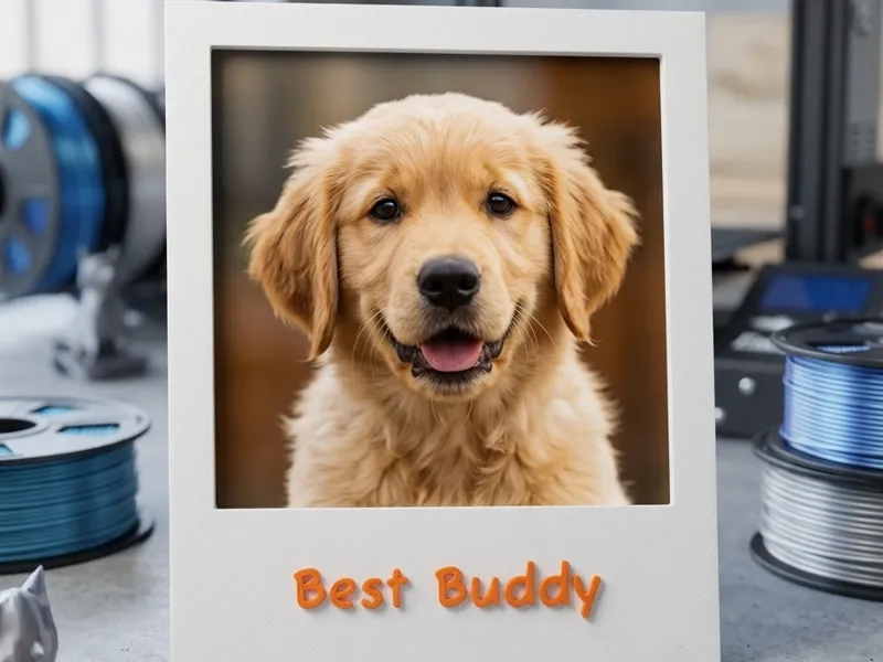 Polaroid Rahmen für Tierfotos "Best Buddy"