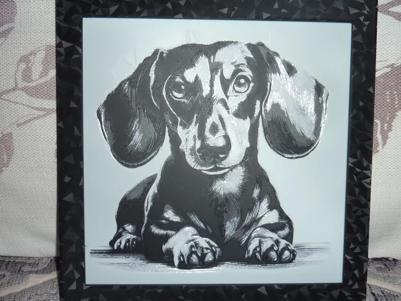 Dachshund portrait 200x200