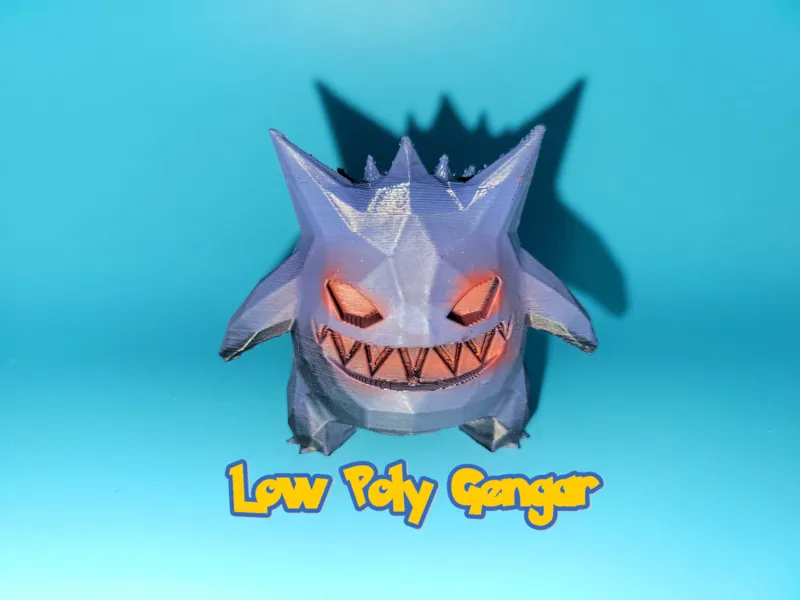 Low Poly Gengar 