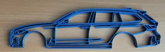 BMW G21 silhouette
