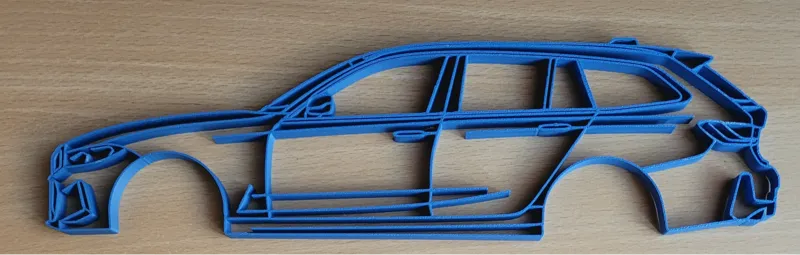 BMW G21 silhouette