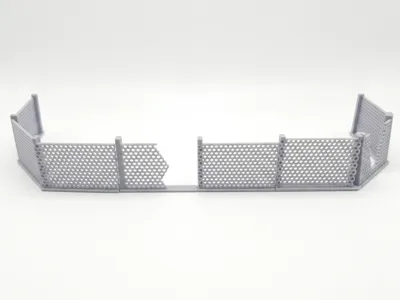 modular wire mesh fence