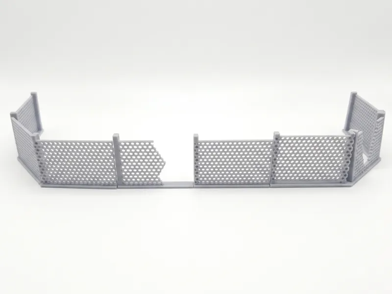 modular wire mesh fence