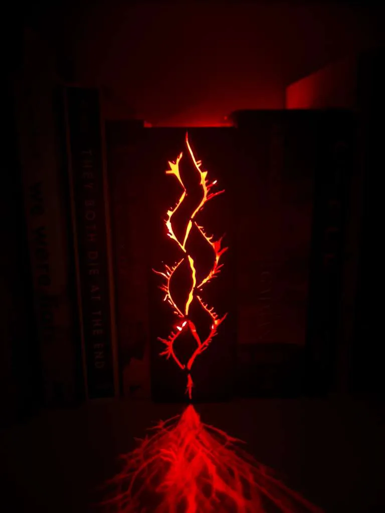 Stranger Things Rift 3d Stranger Things themed gate/rift book nook - Free 3D Print Model ...