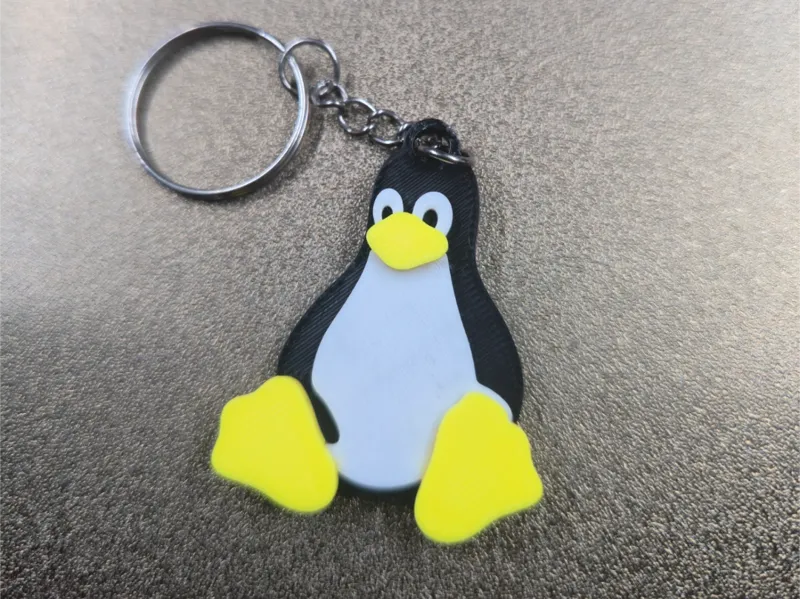 Tux - Linux - Keychain