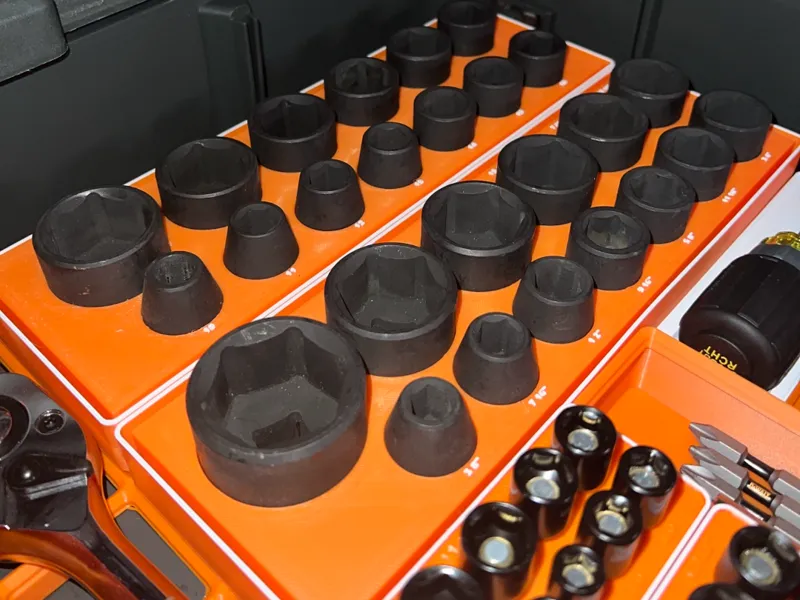 Pittsburgh Harbor Freight Metric Impact Socket Set