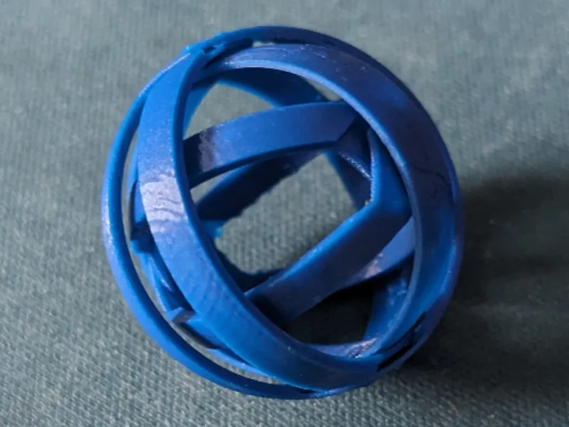 Armillary sphere ring