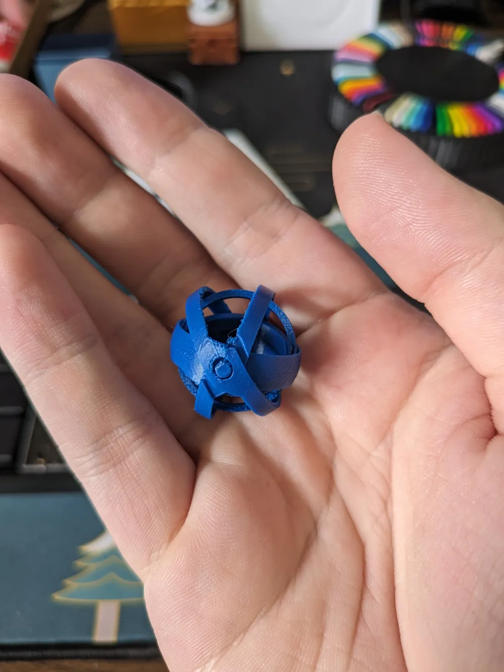 Armillary sphere ring by zipforth MakerWorld