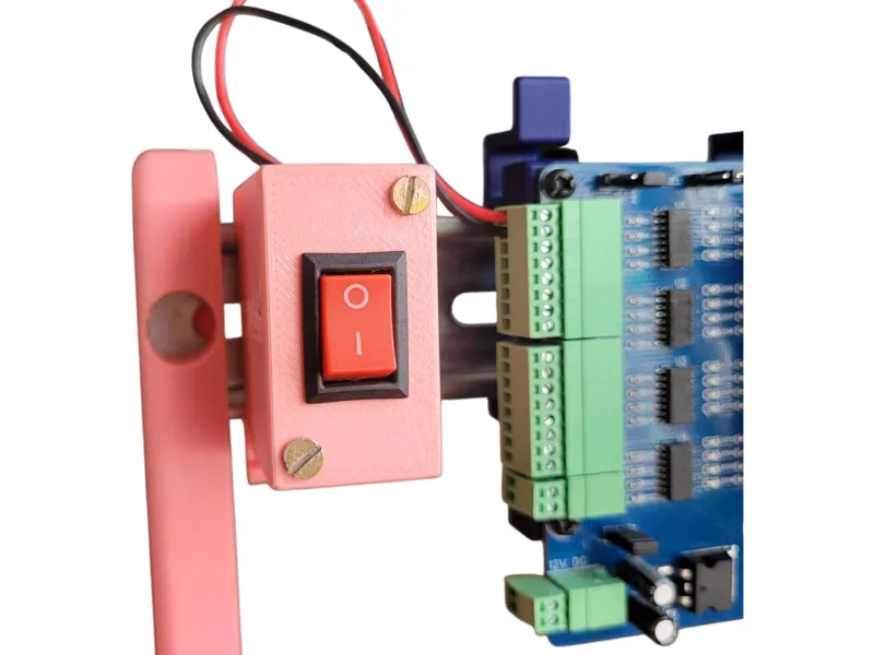 Din Rail Switch Housing