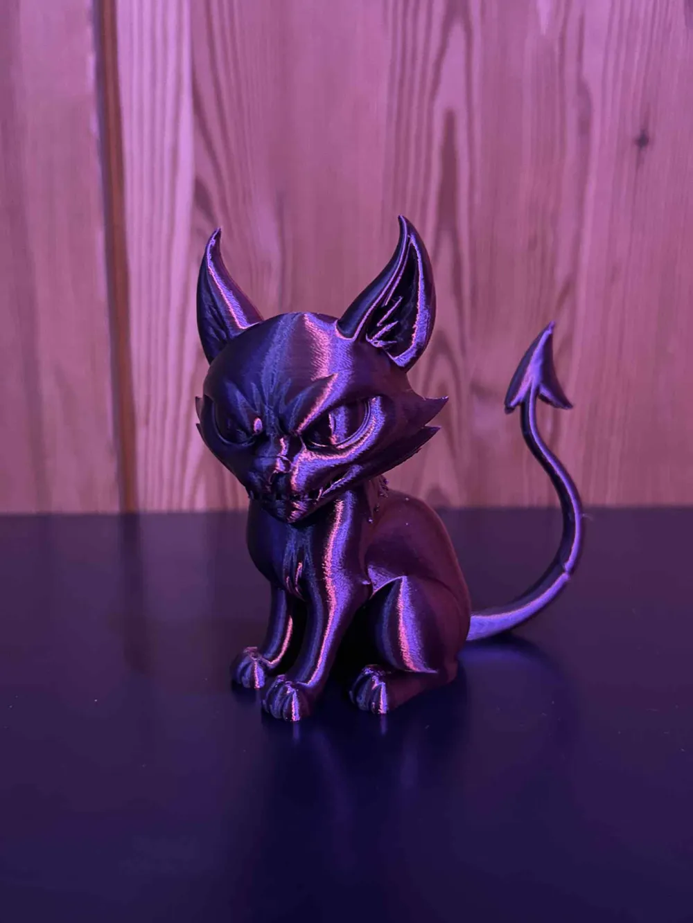 Shadowfang - Evil Cat - Free 3D Print Model - MakerWorld
