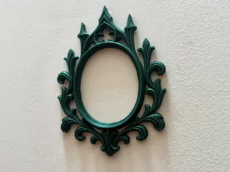 Gothic Cathedral Oval Frame Gothic Home Decor 