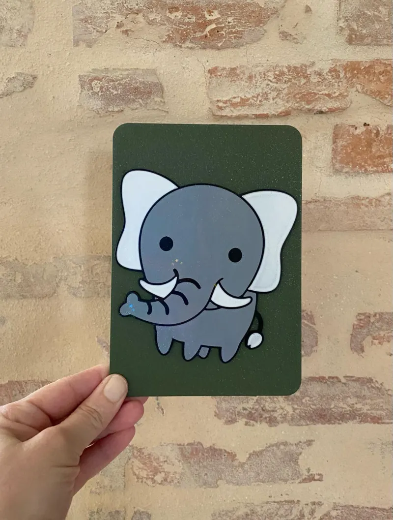 Decorative Frame - Elephant