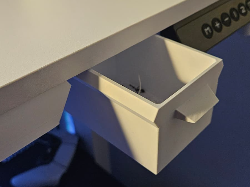Trash Bin Under Desk