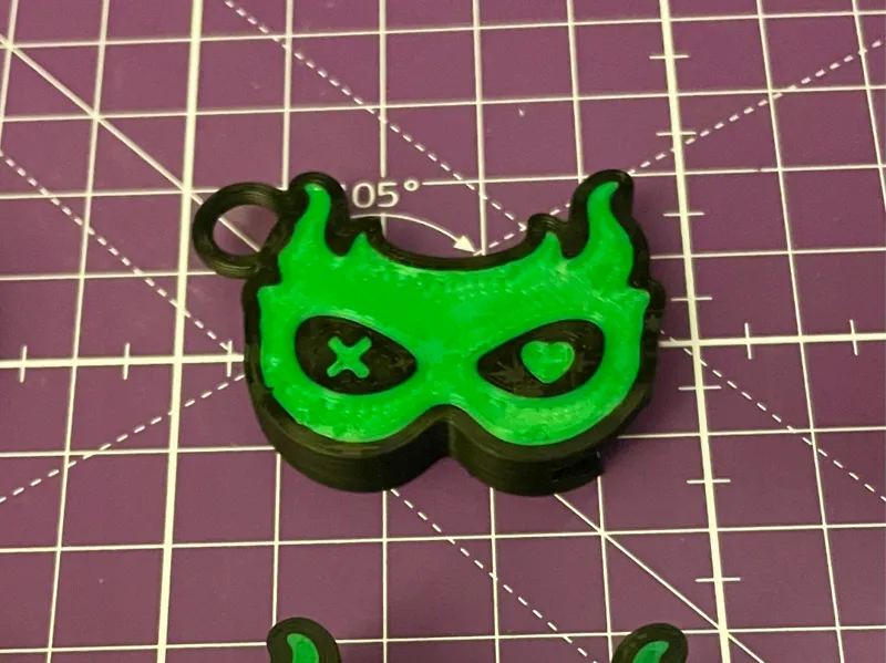 Dark Romance 2 can assist keychain & straw topper