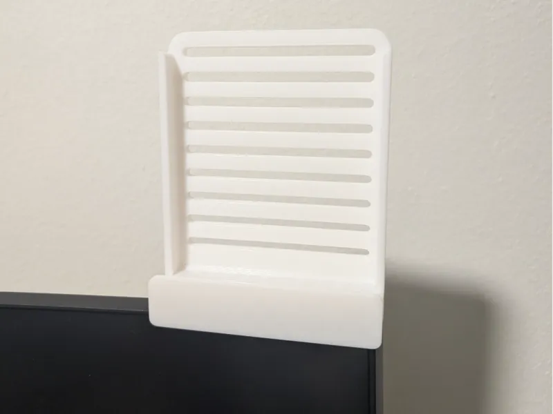 phone stand / porta telefono per monitor