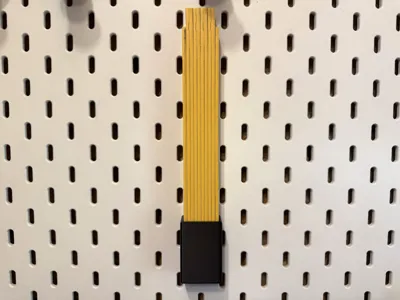 Skadis holder for Hultafors folding ruler G59/G61
