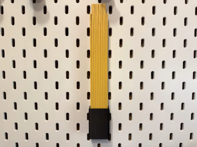 Skadis holder for Hultafors folding ruler G59/G61