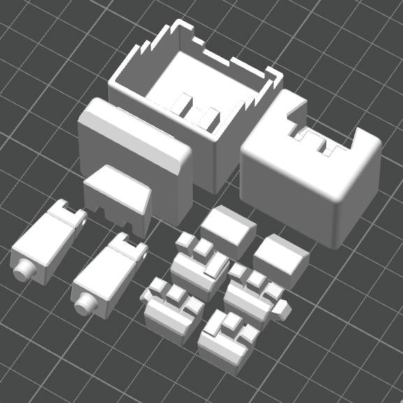 Miniatura 3 do modelo 3D PLBR - 可動史帝夫