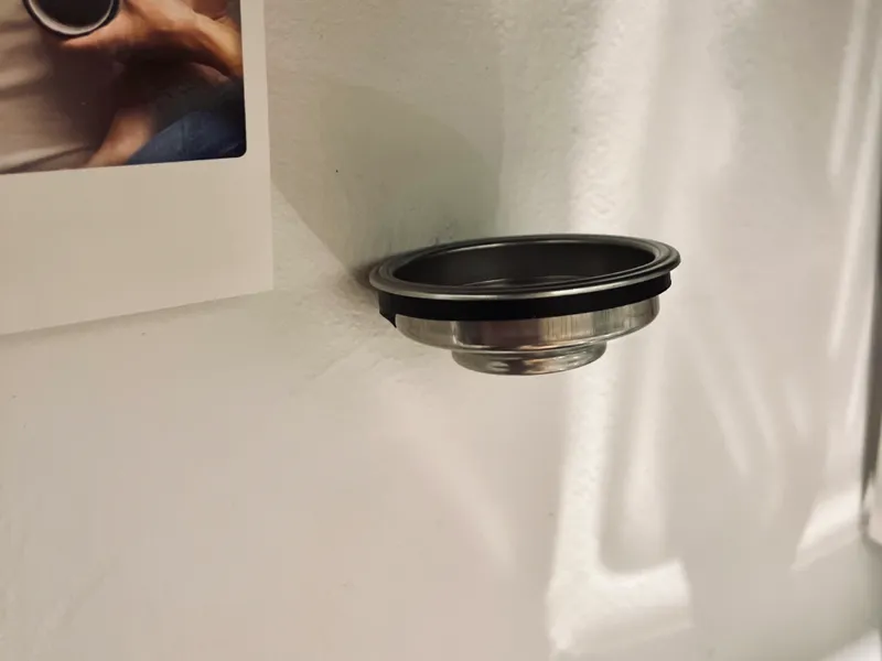 Wandhalterung Siebträger Kaffeemaschine