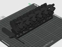 Moteur miniature Rolls-Royce Merlin V12 — photo 2