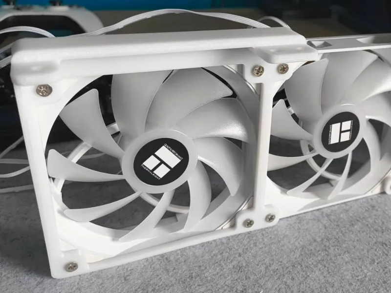 360mm AIO Fan Bracket to add fans at 90 degrees.