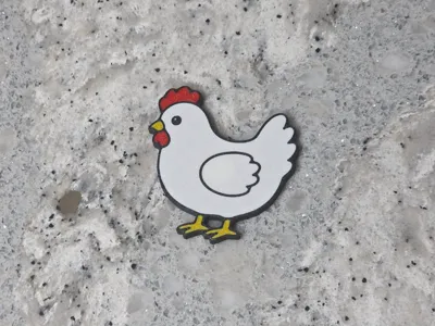 CUTE CHICKEN MAGNET