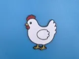 CUTE CHICKEN MAGNET