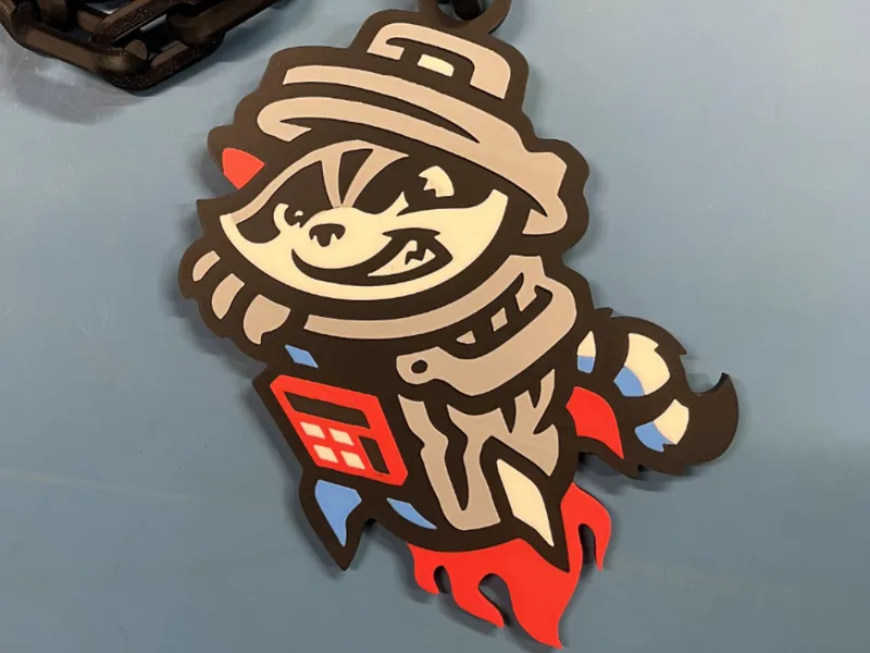 Rocket City Trash Panda's Hype Chain (MiLB)