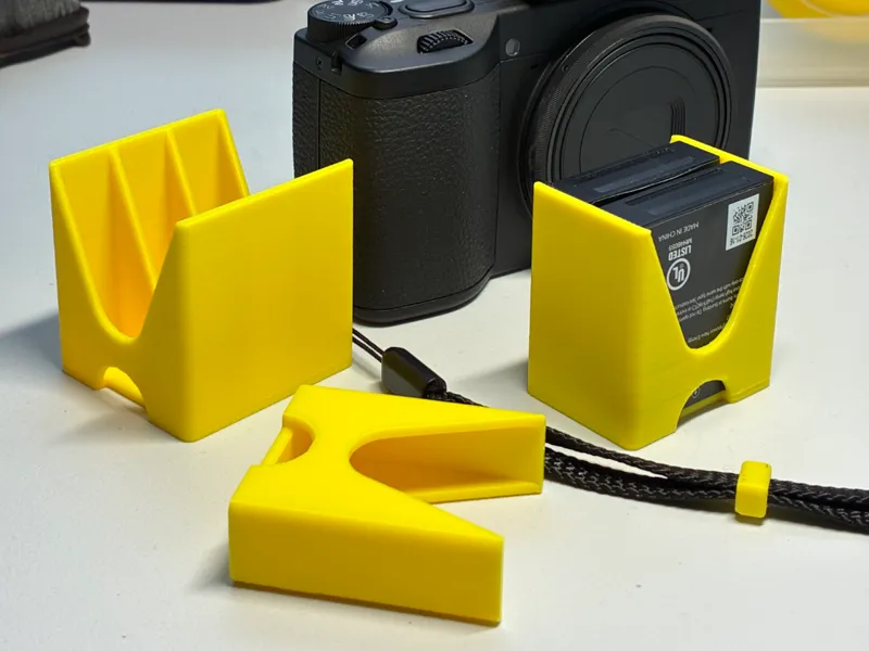 Ricoh GR3/GR4 Minimal Battery Caddy