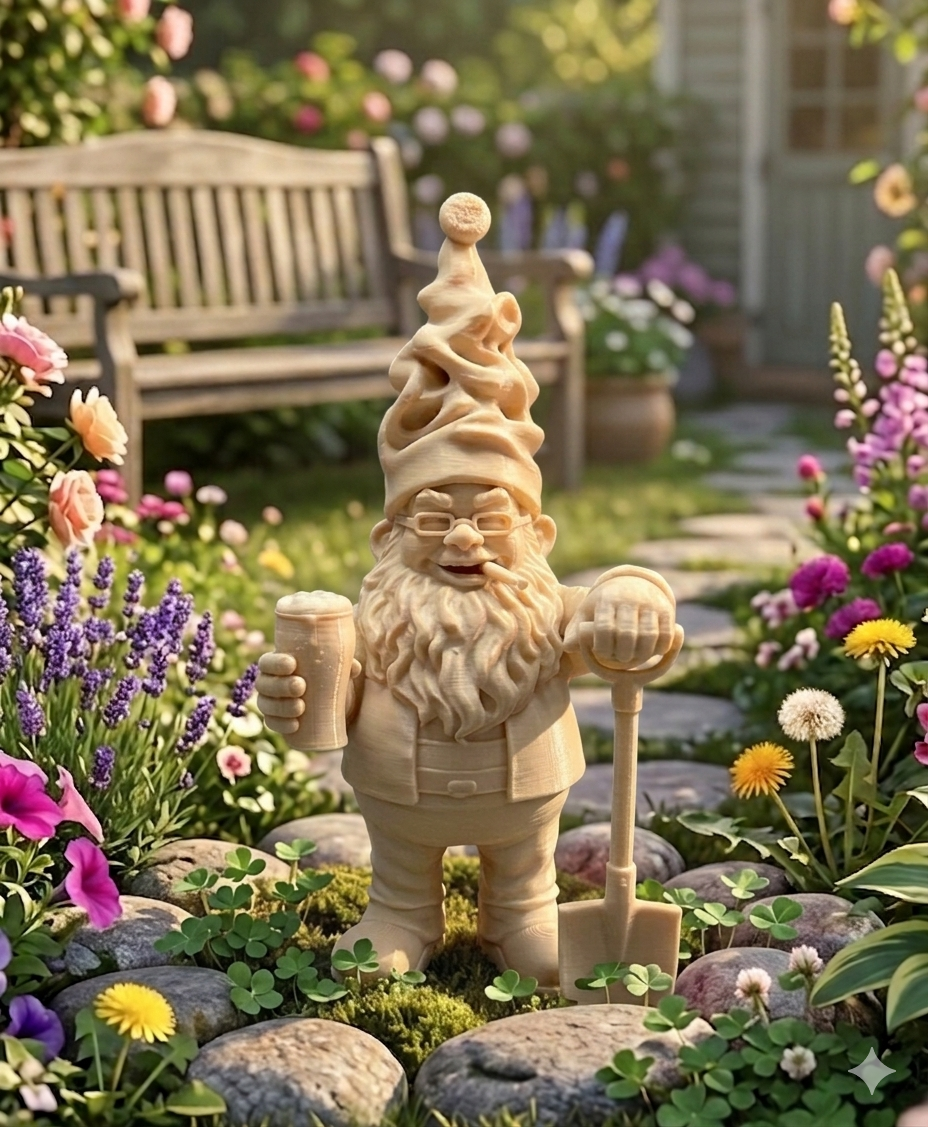Miniatura 3 do modelo 3D Working Dwarf / Gnome