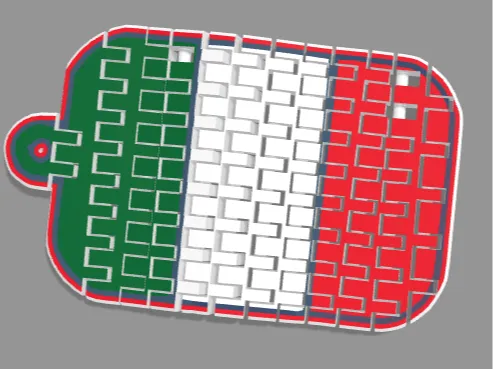 Flexi Italian Flag