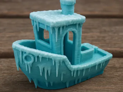Frozen Ice Benchy