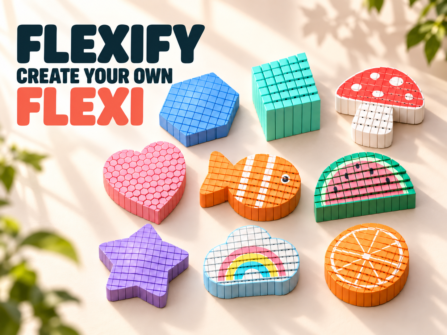 Customizable Sliding Fidget  Create Your Own Flexi 3D model