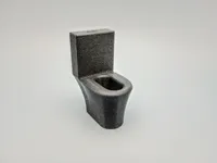 Modèle de toilettes réaliste — photo 2