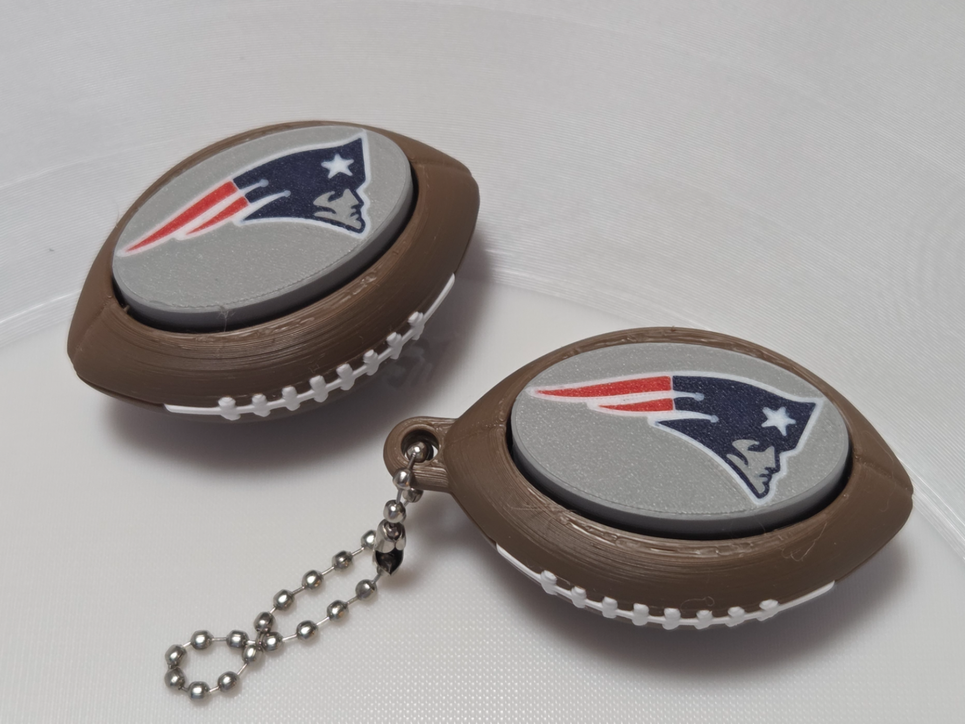 New England Patriots Football Clicker Fidget 3D model