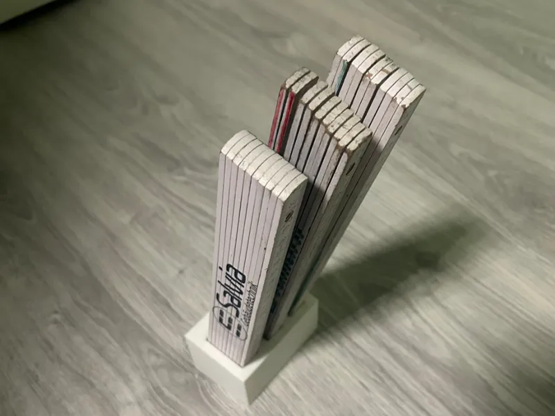Folding Ruler Desktop & Wall Mount