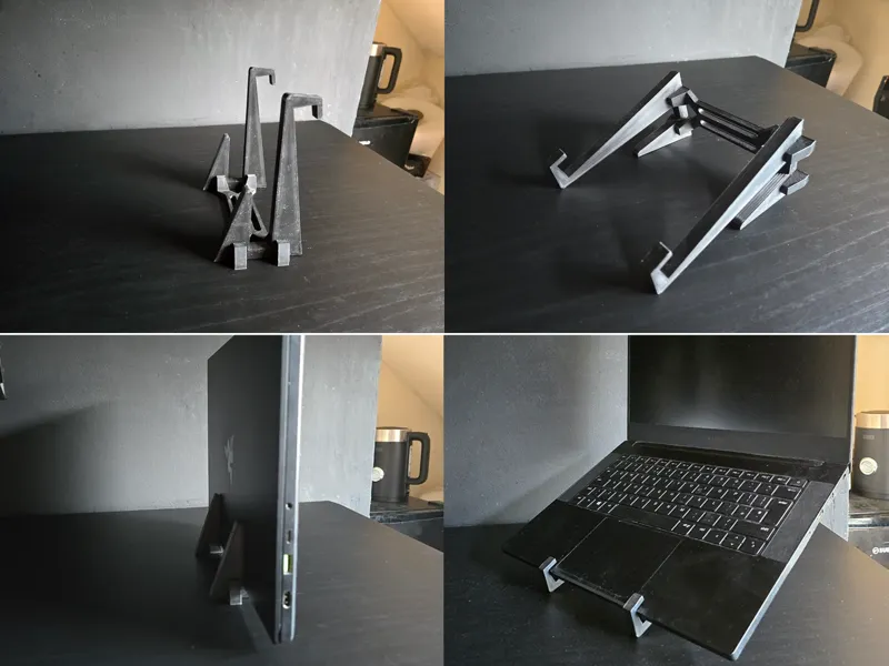 Dual Mode Laptop stand (Vertical or Diagonal)
