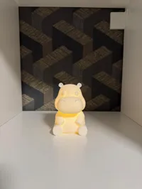 Lampe hippopotame LED — photo 3