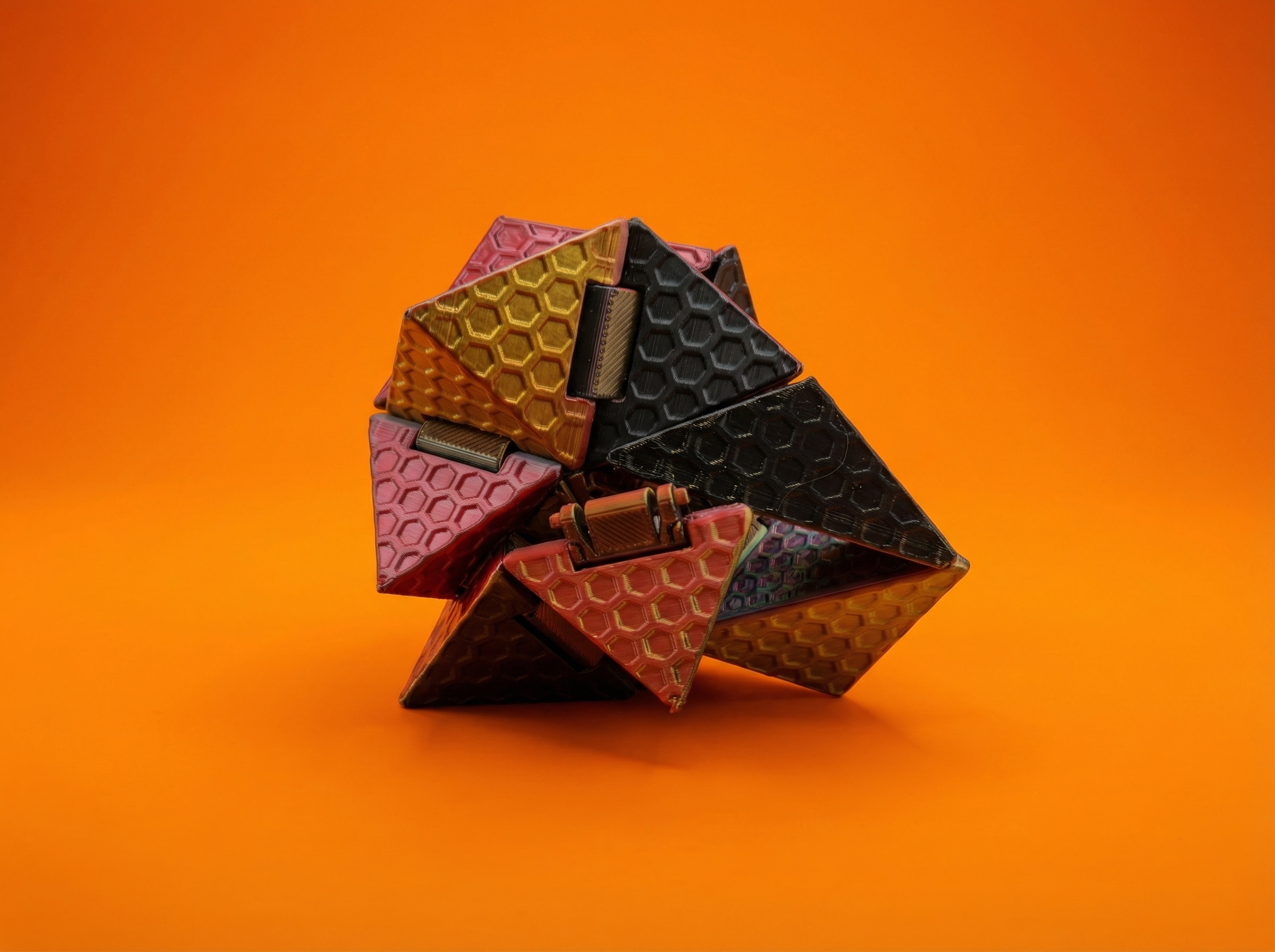 Miniatura 14 do modelo 3D Origami Transforming Cube