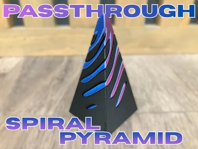 Passthrough Spiral Pyramid