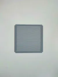 100mm - 20x20 5mm grid.