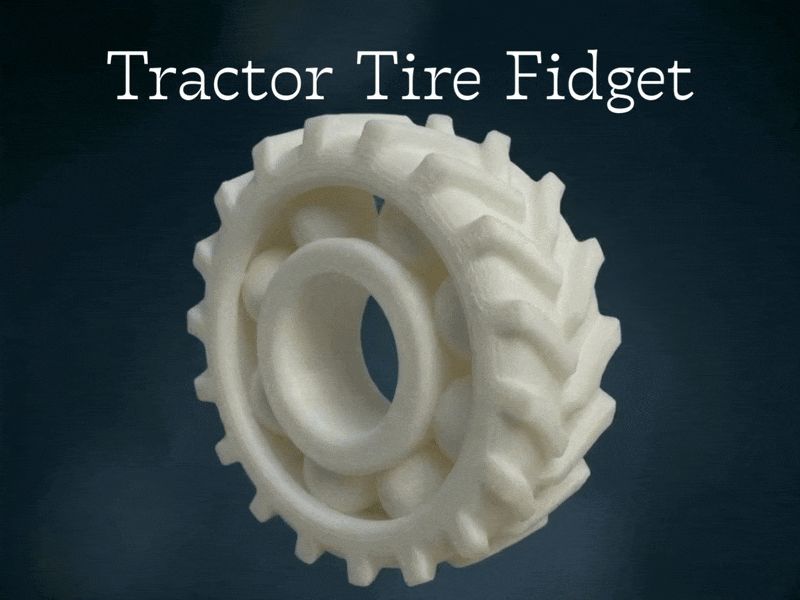Tractor Tire Fidget