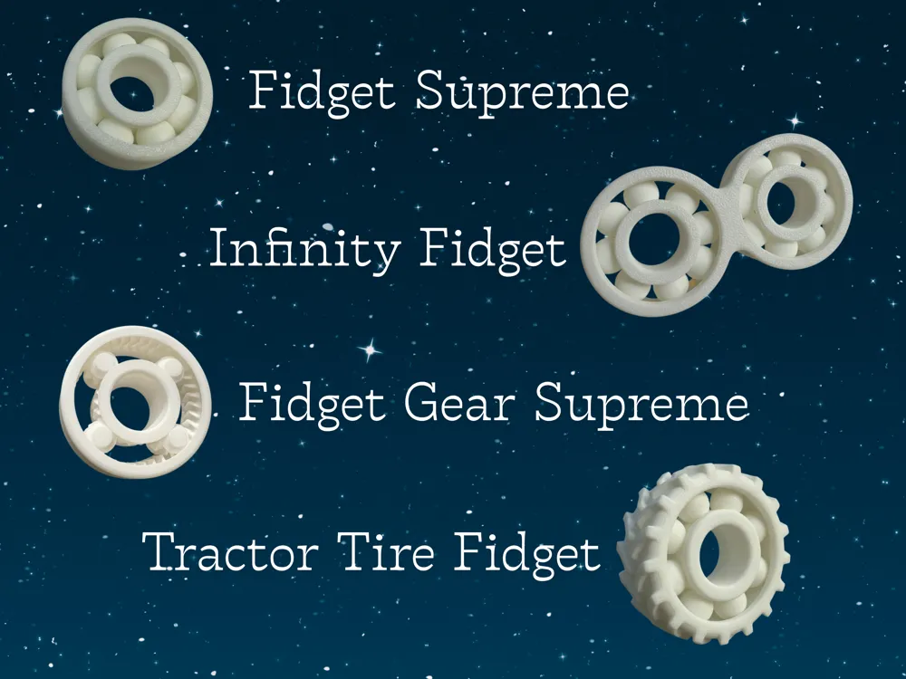 Tractor Tire Fidget - Free 3D Print Model - MakerWorld