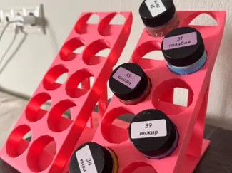 desktop vertical paints holder